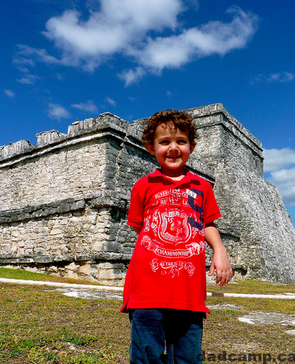traveling with kids in mexico