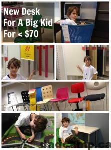 The Best Big Kid Desk Is At Ikea For Less Than $70 | DadCAMP
