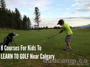 Kids Learn To Golf Near Calgary