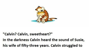 Calvin Has One Last Chat With Hobbes - DadCAMP