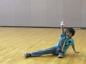 Zacharie in Dance Class