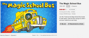 The Magic School Bus on Netflix