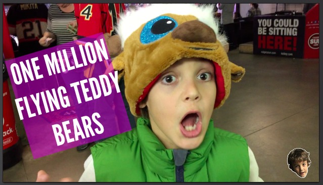 Calgary Hitmen Teddy Bear Toss
