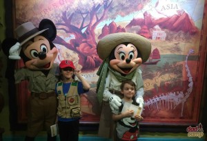 Mickey and Minnie at Disney's Animal Kingdom