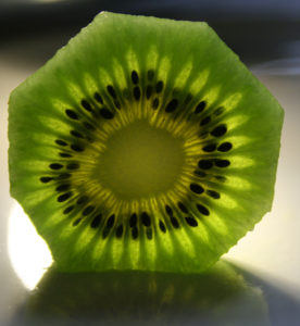 slice of kiwifruit